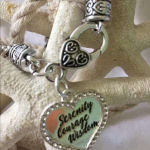 SILVER TONE BRACELET